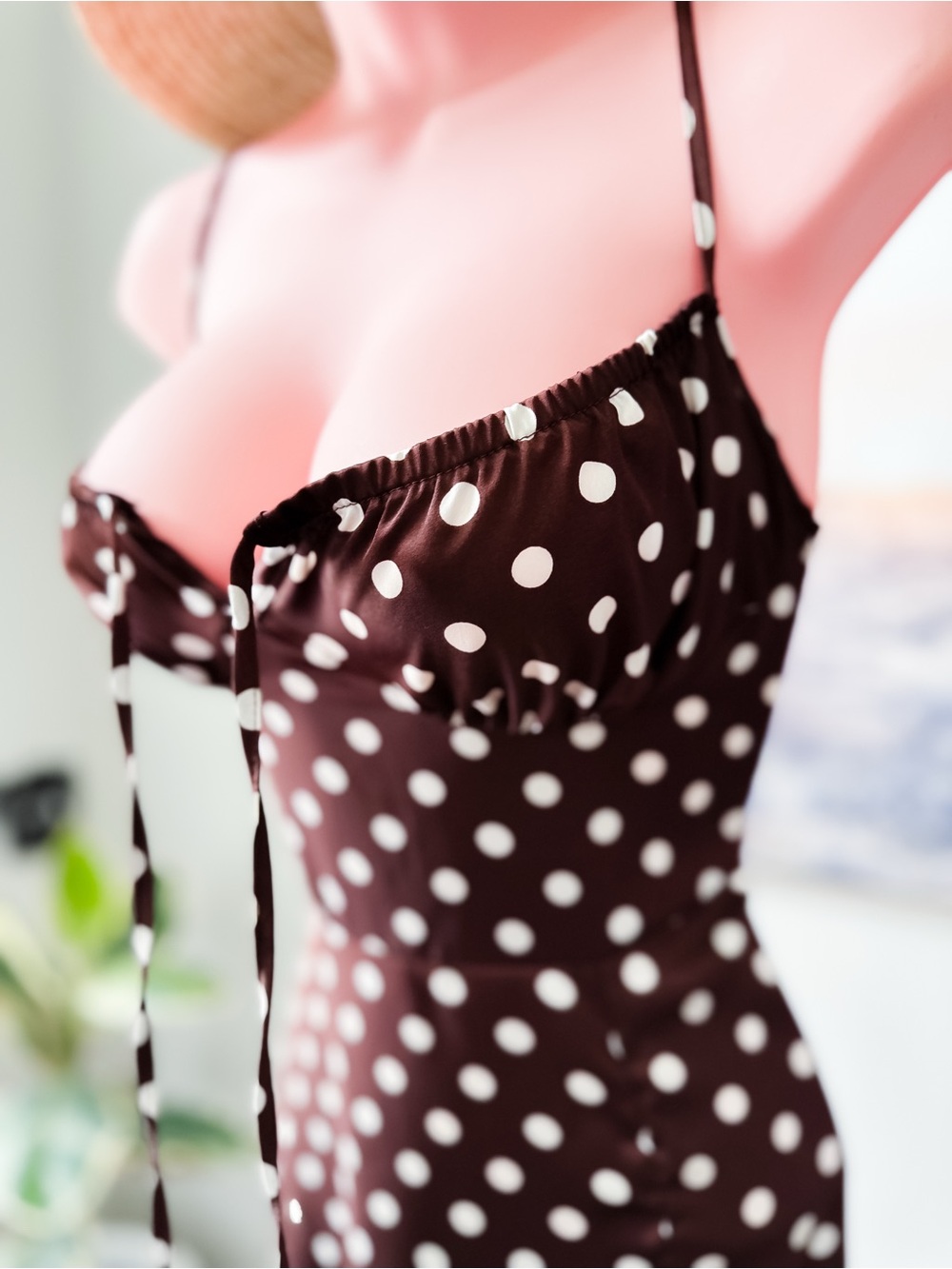 Where Satin Meets Milkmaid Romance Coquette Daydreams Cottagecore Maxi Dress View 5